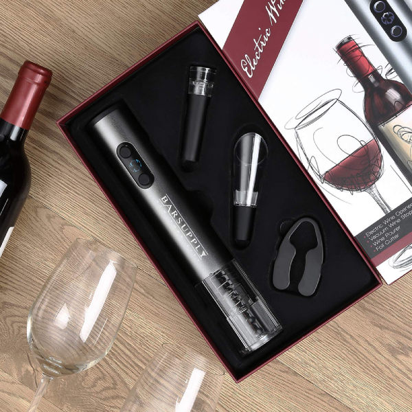 We Love Gadgets Electric Wine Opener Gift Set With Charging Base | Shop  Today. Get it Tomorrow! | takealot.com